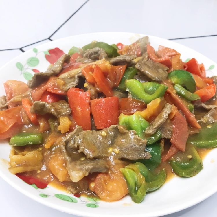 怎样炒一盘嫩嫩哒番茄牛肉