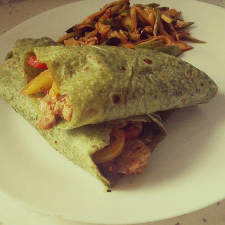 墨西哥鸡肉卷Fajita