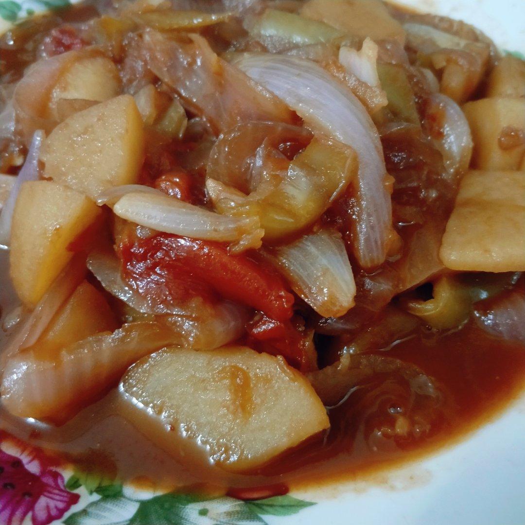 土豆洋葱西红柿【超下饭】