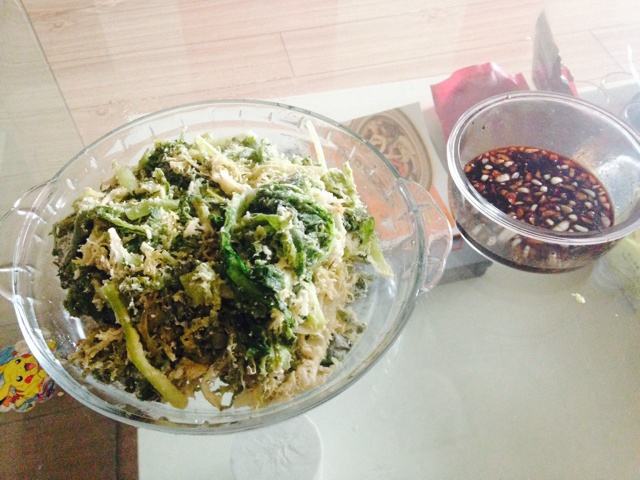 二三4567做的蒸菜之蒸苦菊