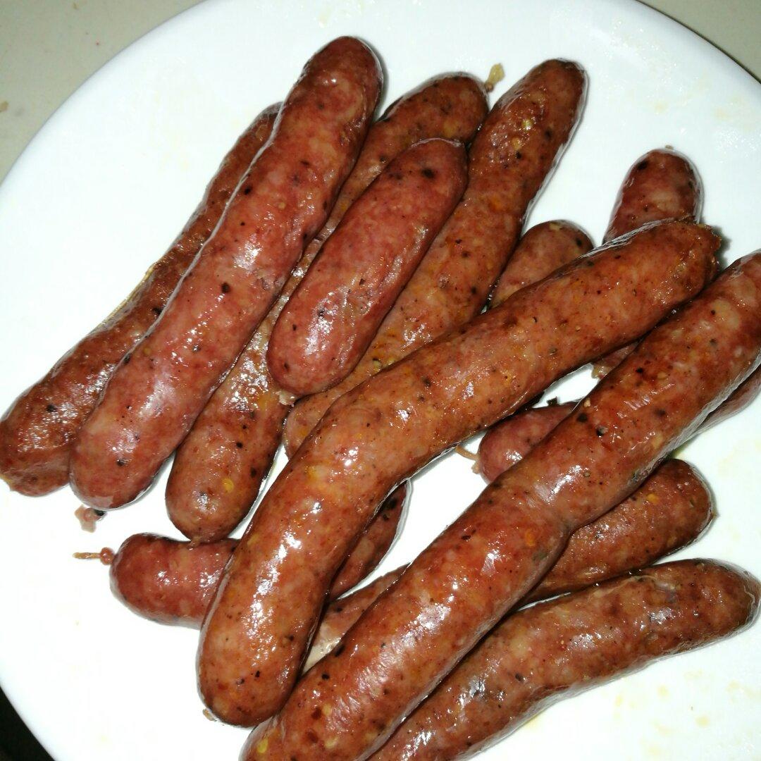 丁丁可可做的自制黑椒风味脆皮肠--多图详解手工灌肠