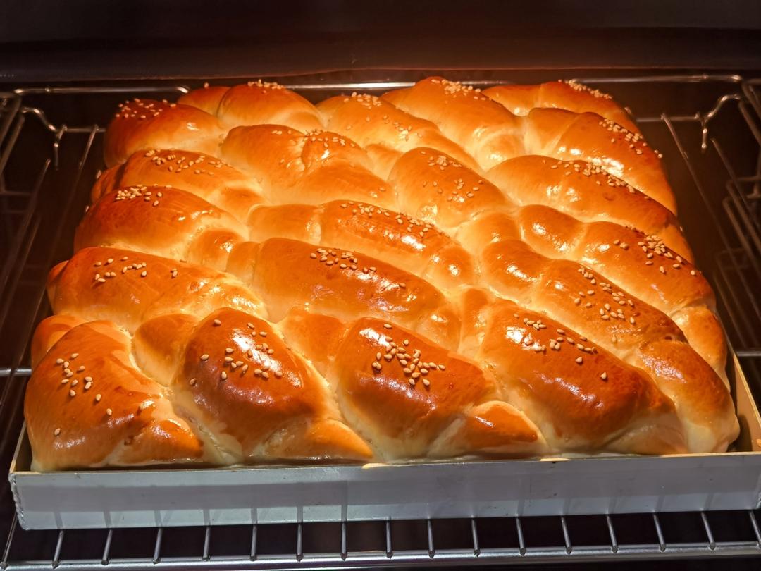 绵软的云朵北海道中种小面包