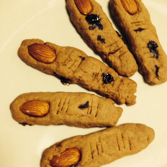 万圣节鬼手饼干