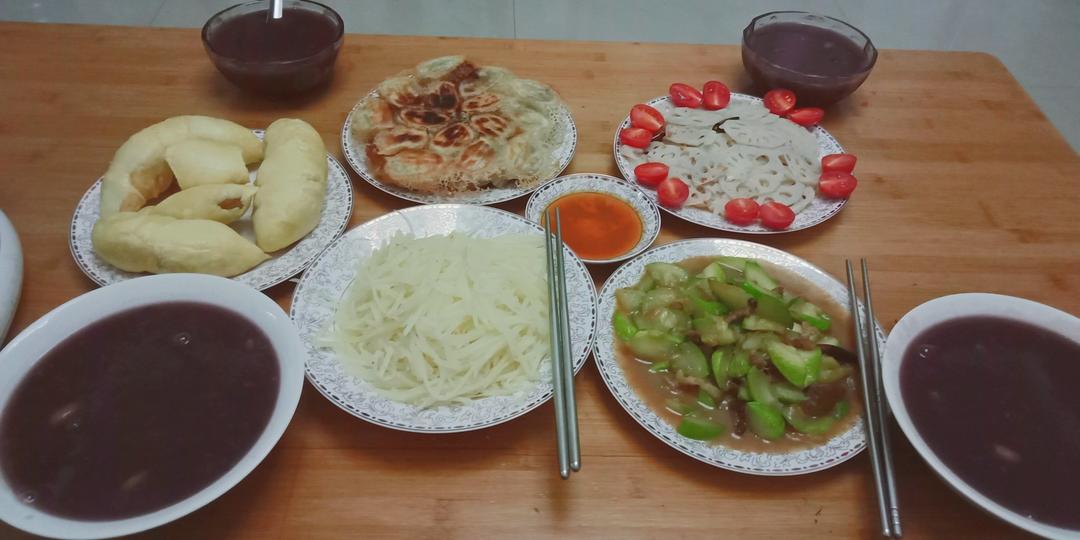 我家的美味晚餐