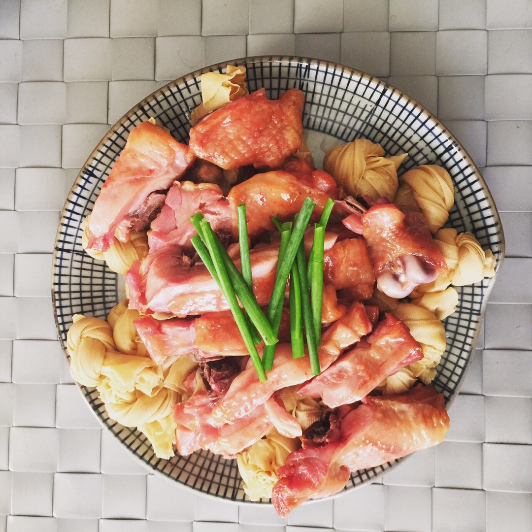 jojo85做的清蒸腊鸡腿