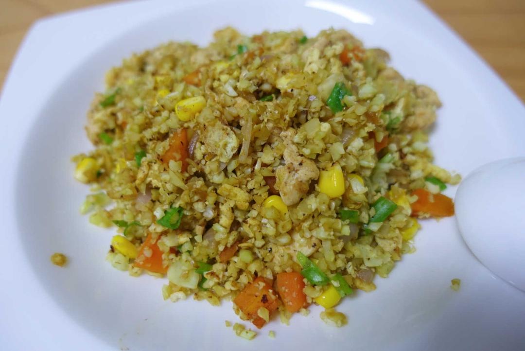创意减脂餐：减脂花菜炒饭