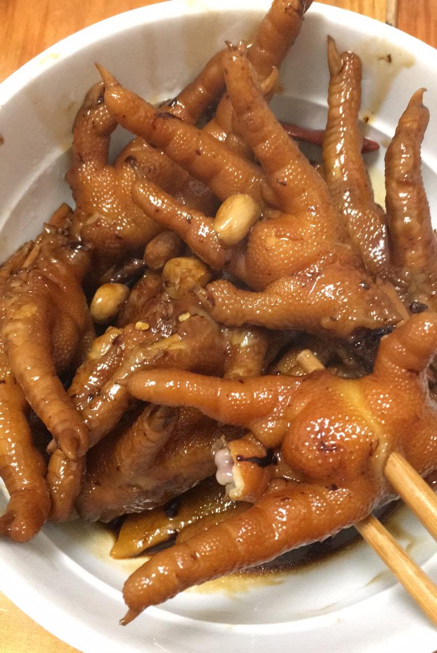 香辣卤鸡爪