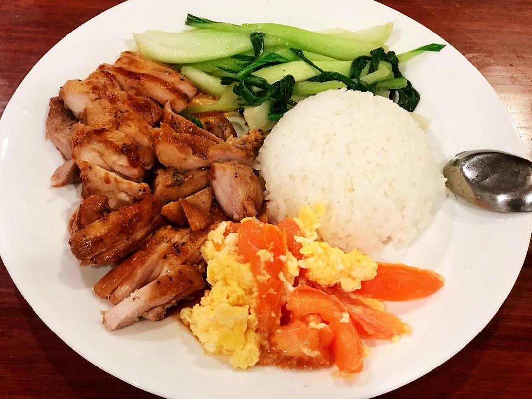 照烧鸡腿饭