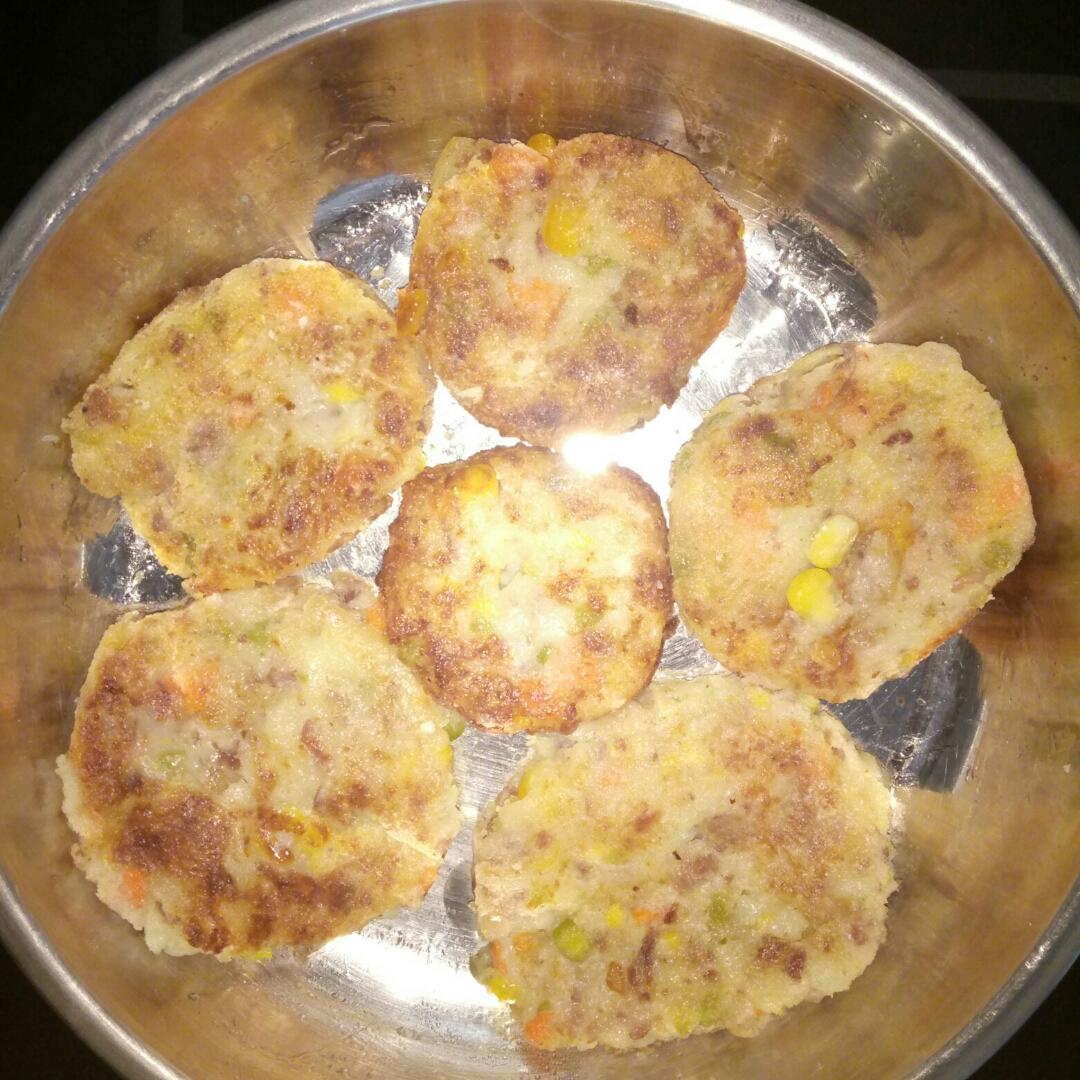 土豆火腿早餐饼