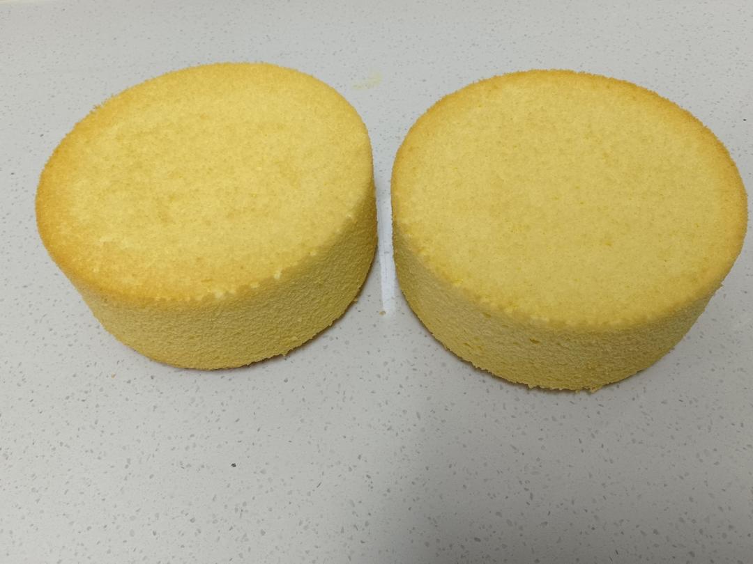 超柔软6寸戚风蛋糕(附8寸配方)零失败 超详细‼️含操作视频