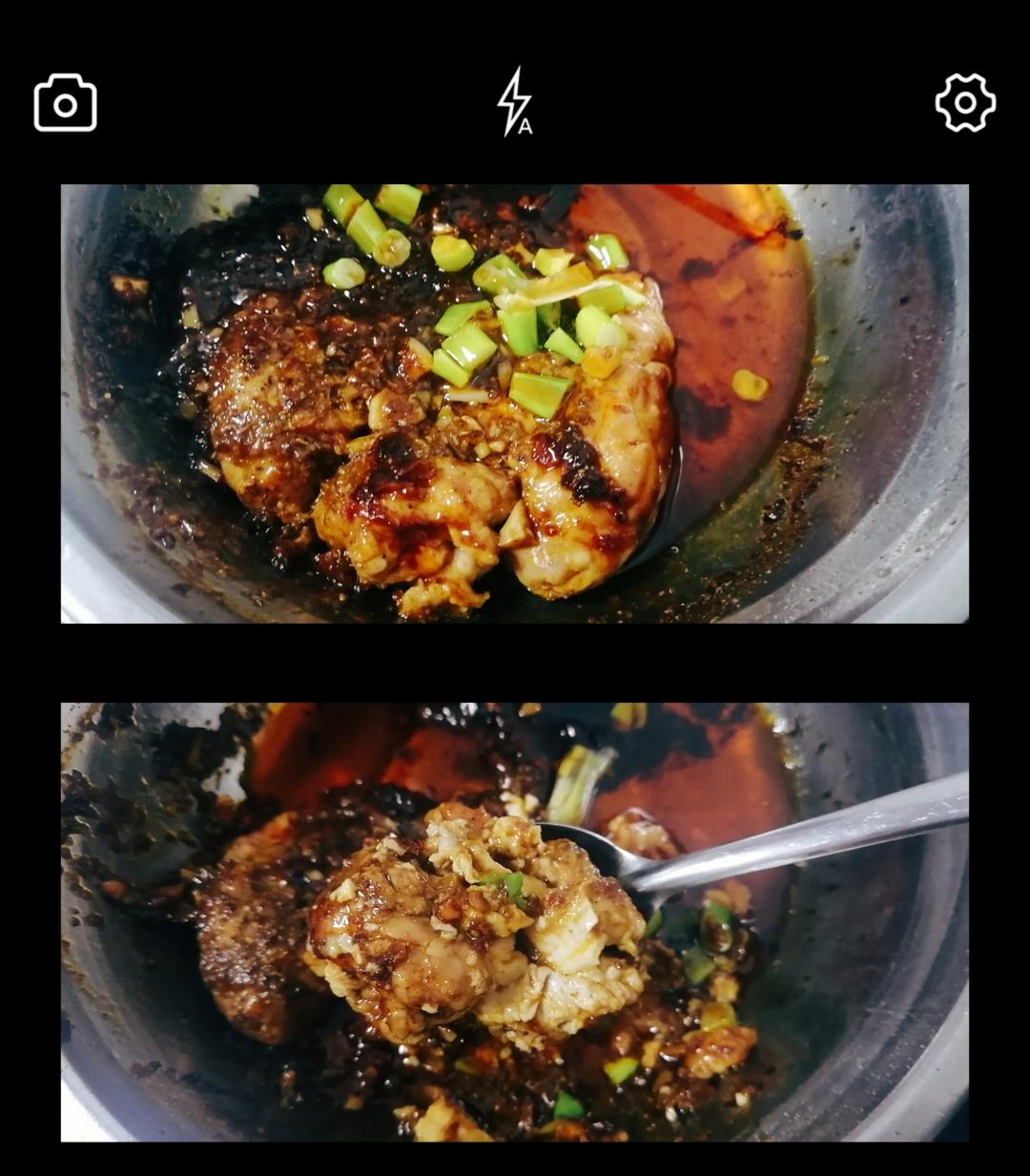 锡纸烤脑花（空气炸锅）