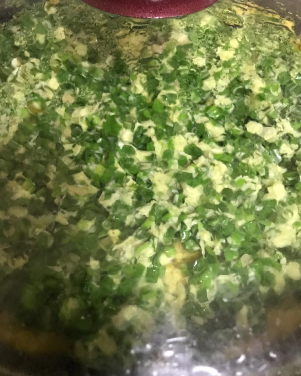 韭菜鸡蛋糊饼