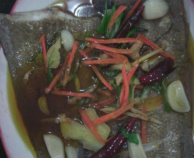 清蒸比目鱼的做法