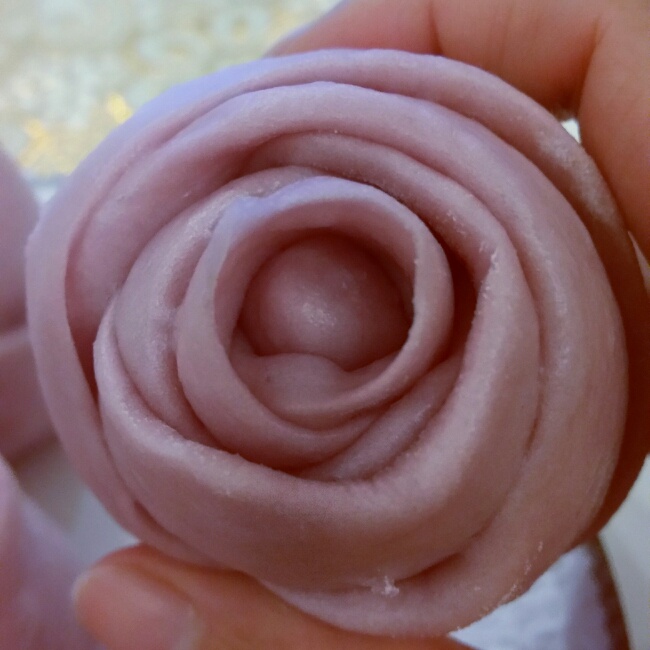 紫薯玫瑰花