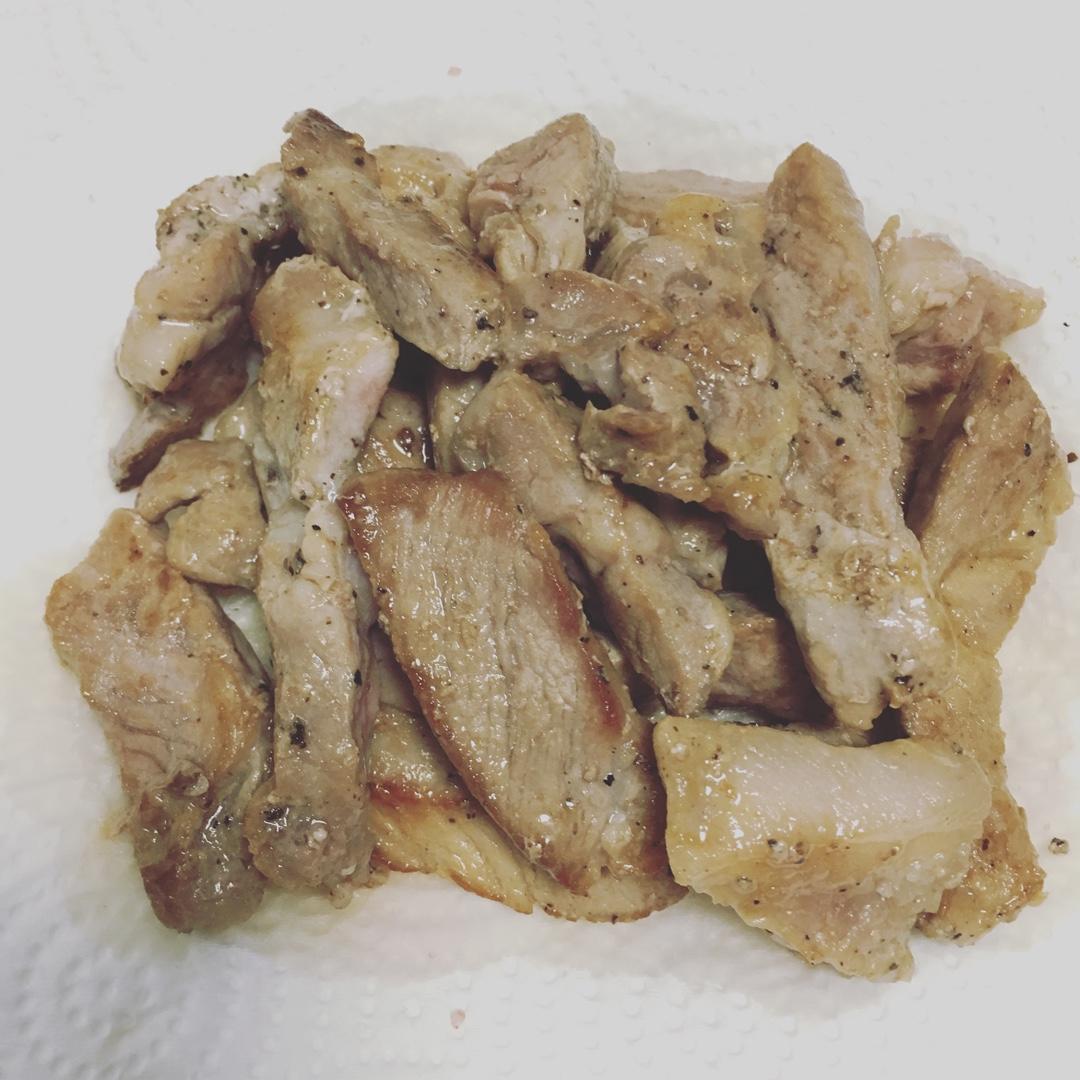 盐煎猪颈肉