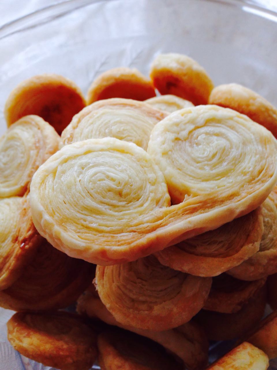 吃的好撑要死要死做的千层酥皮