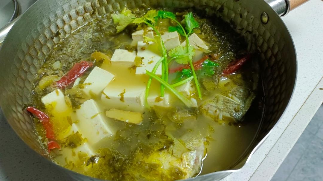 【江浙十大名汤】雪菜小黄鱼豆腐汤
