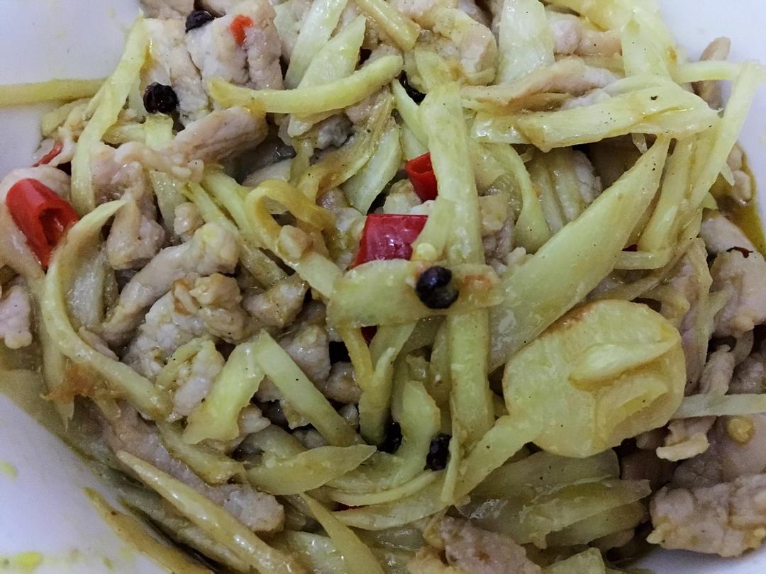 仔姜肉丝