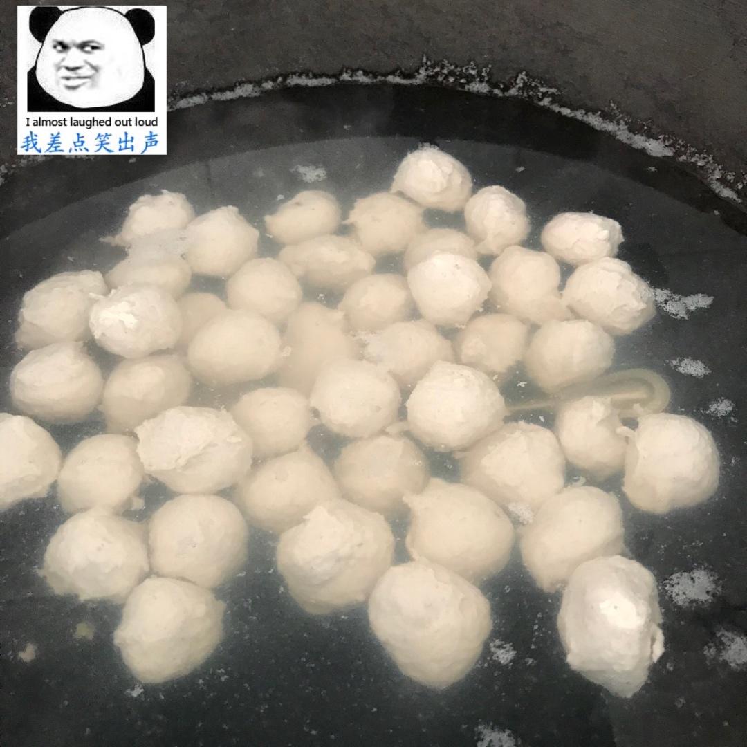 自制Q弹肉丸