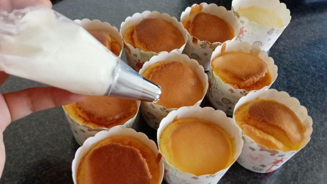 不回缩杯子蛋糕cupcake