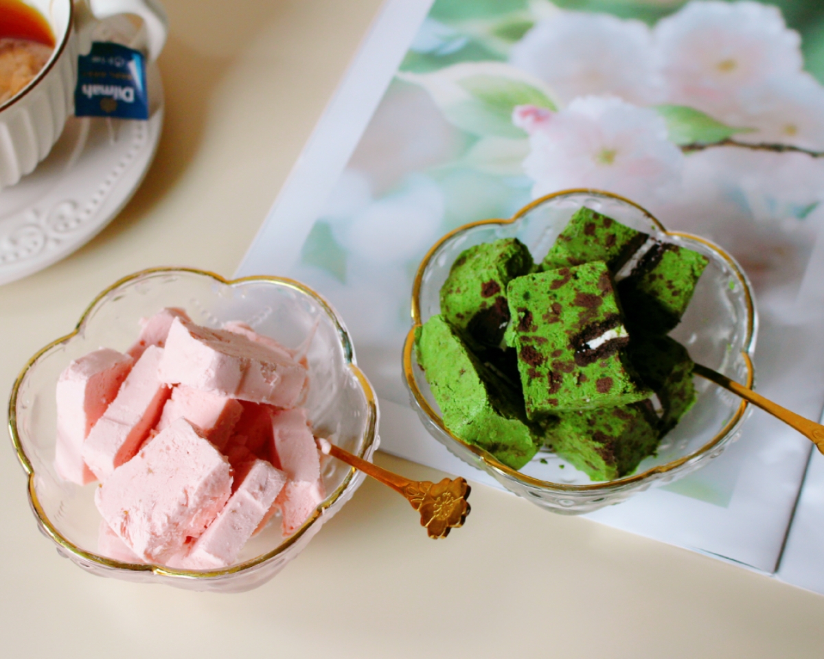 低脂草莓🍓&抹茶奥利奥冰激凌🍦假装不会胖的做法