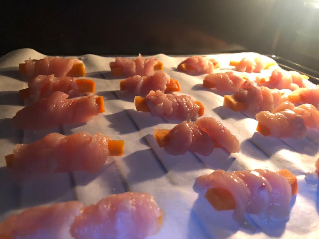 狗狗零食（鸡胸胡萝卜棒）