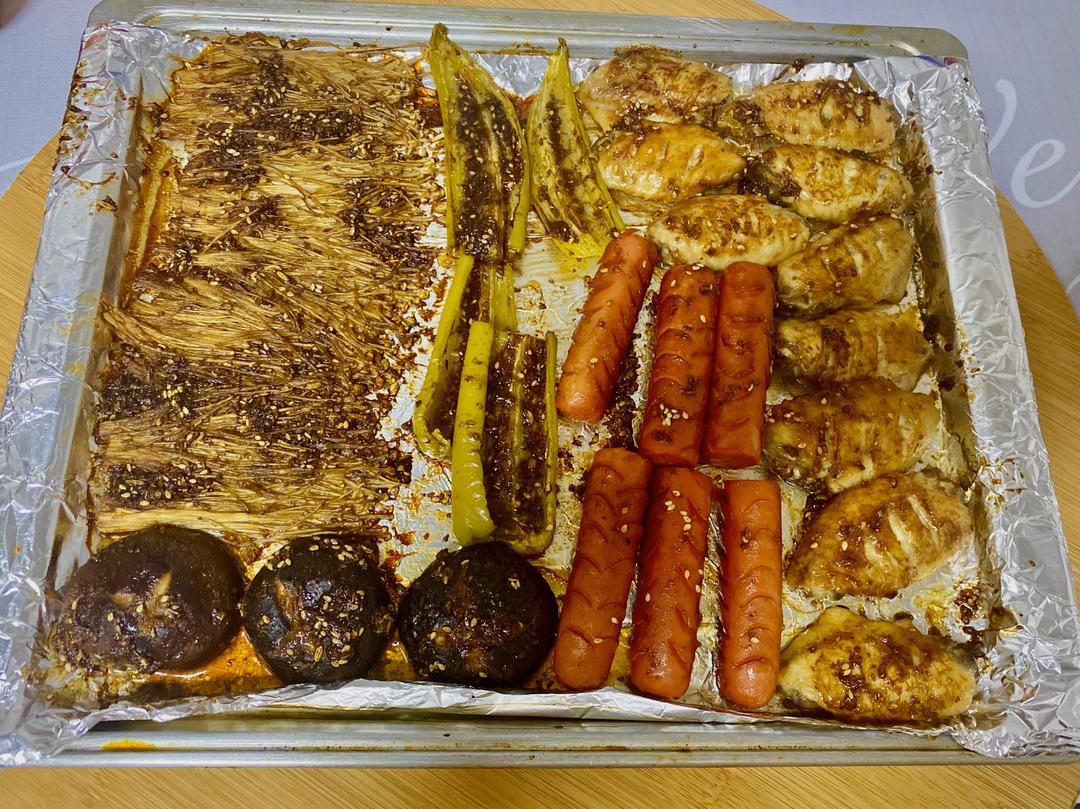 烤箱烧烤家庭版的做法