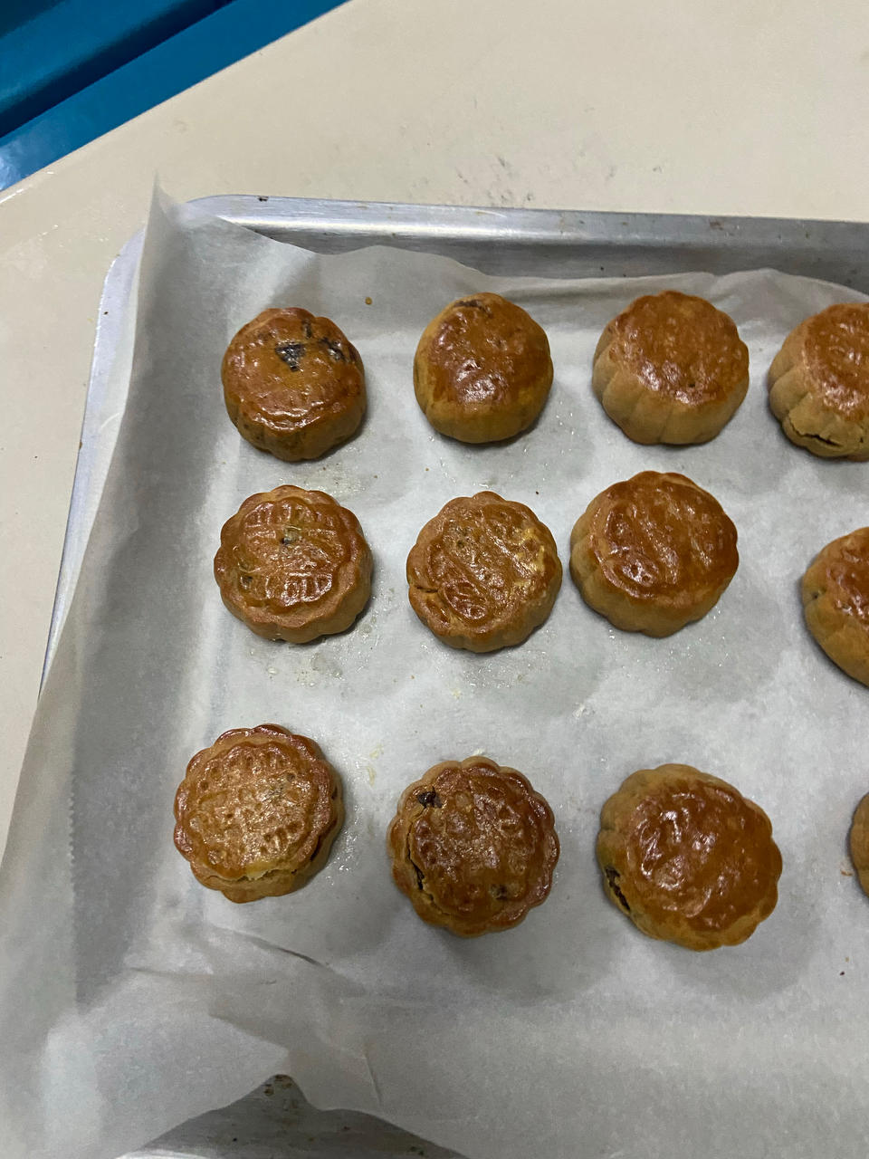 广式莲蓉蛋黄月饼 50克模