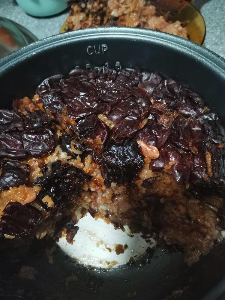 随yu做的甑糕镜糕红枣蜜豆糯米糕电压力锅