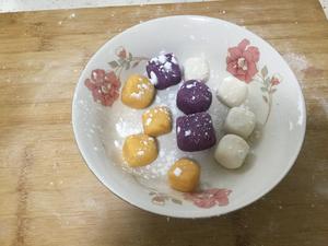 鲜芋仙芋圆三号（珍珠、红豆、花生）➕烧仙草     手工版的做法 步骤16