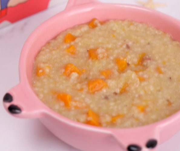 10月+宝宝辅食：红薯燕麦小米粥的做法