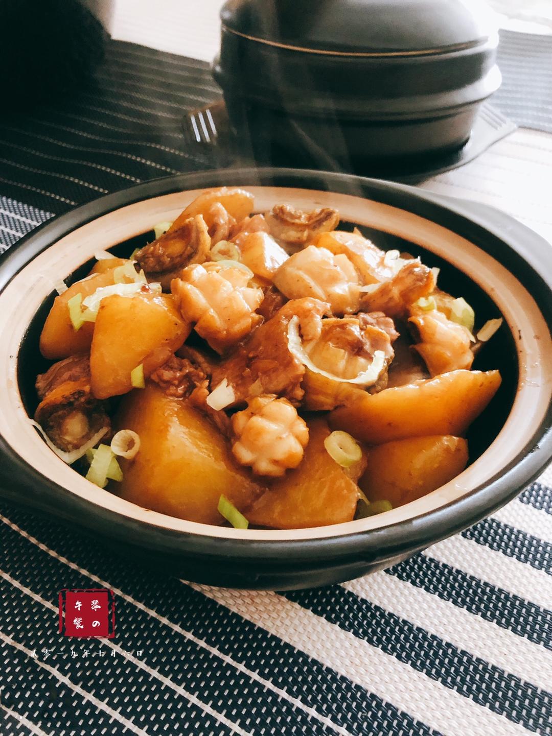 红烧土豆小鲍鱼