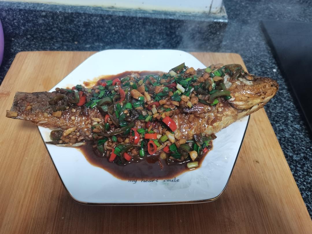 快手香煎鲫鱼的做法