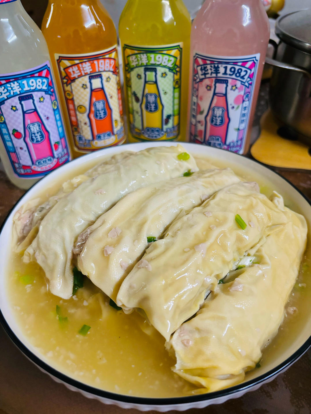 鸡汁百叶包