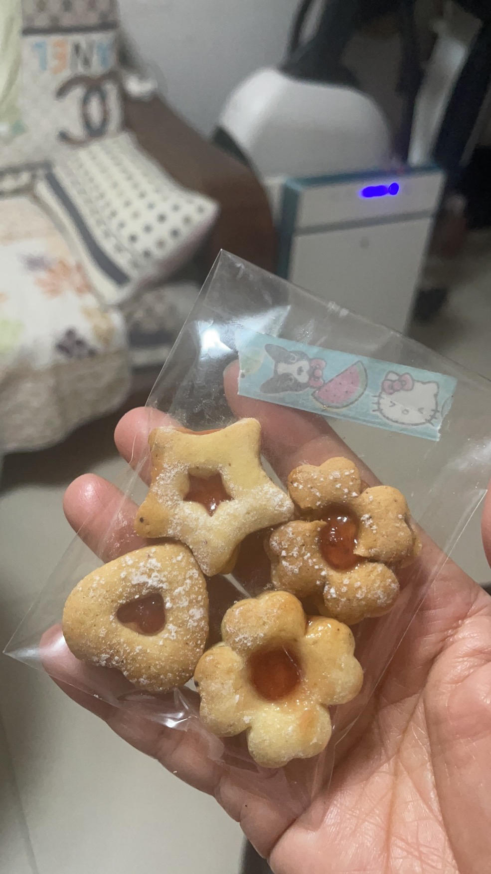 纽扣黄油饼干