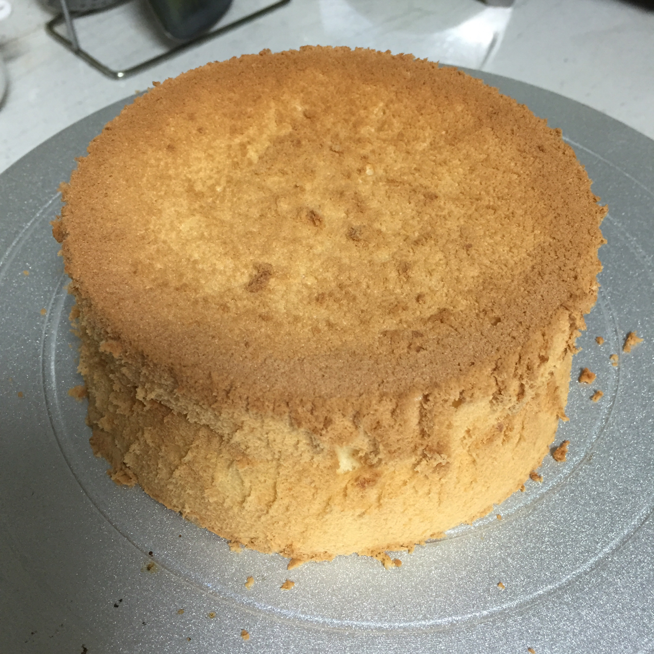 6寸戚风蛋糕（2蛋）