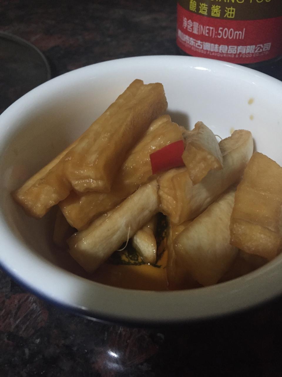 酱油罗卜的做法