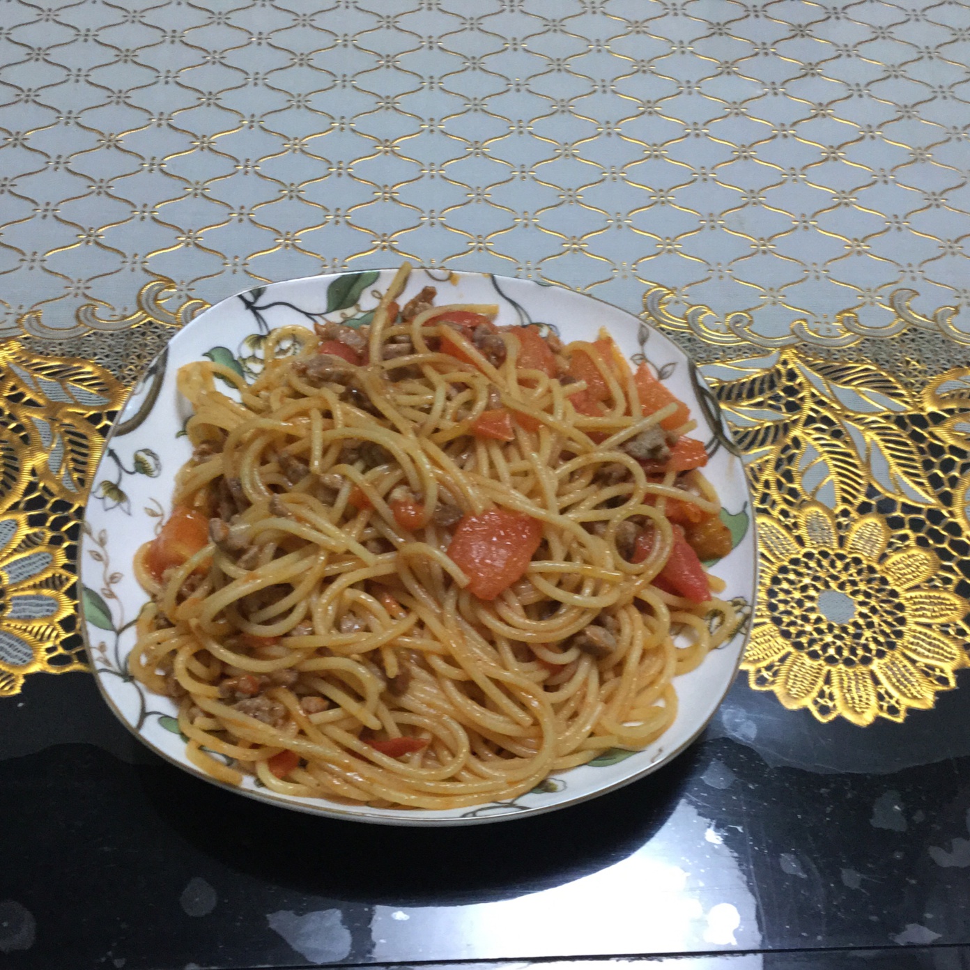 番茄肉酱意大利面