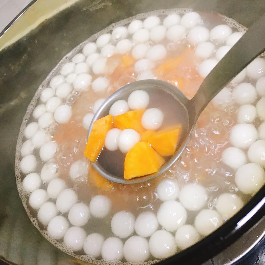 山芋小圆子甜汤