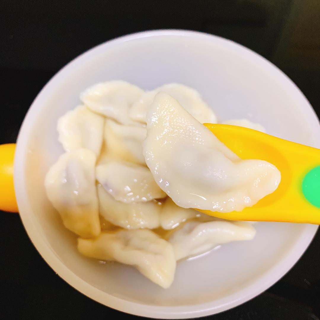 宝贝有宝宝妈妈和贝贝爸爸做的宝宝辅食迷你水饺宝宝辅食迷你水饺饺子