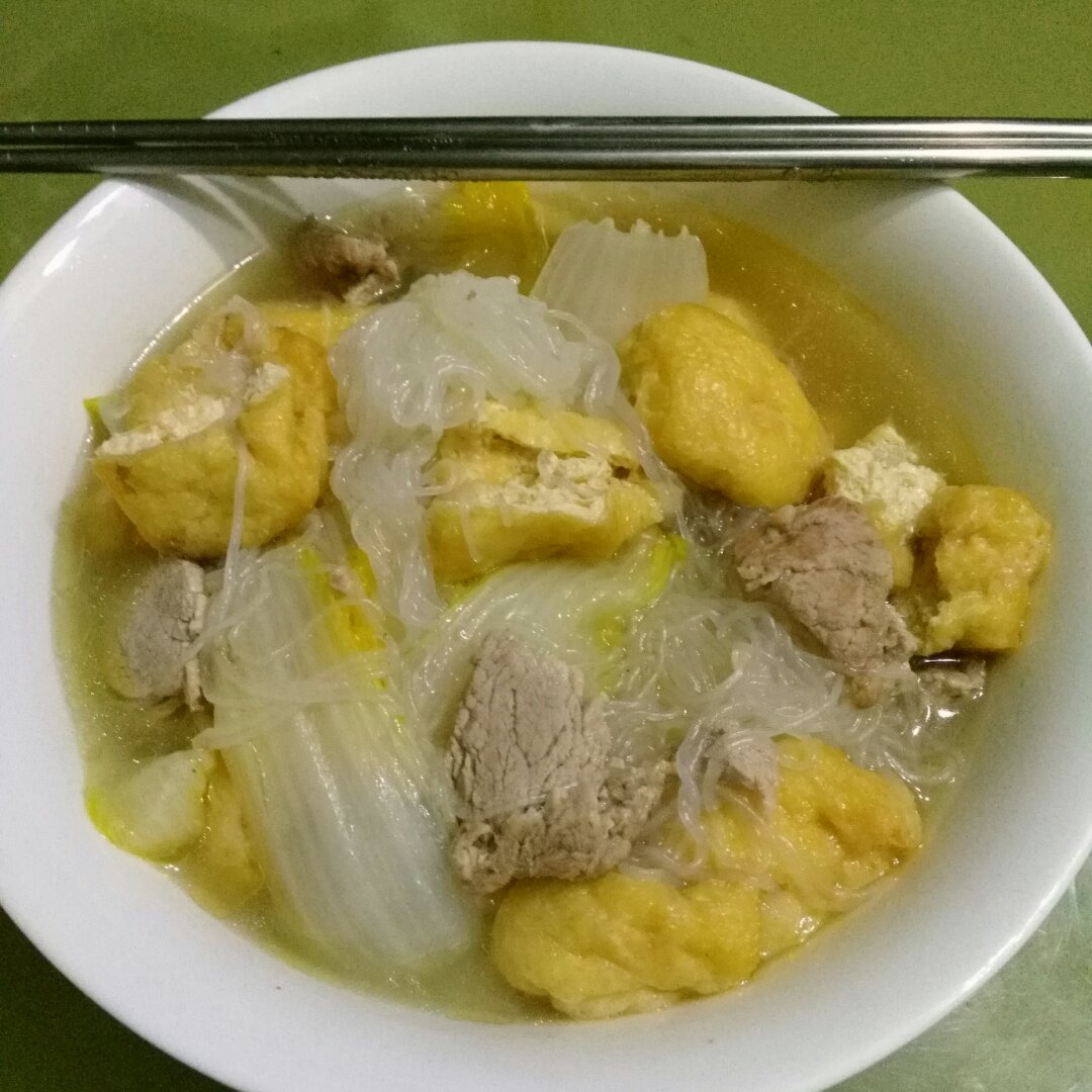 清淡食谱之白菜豆腐汤