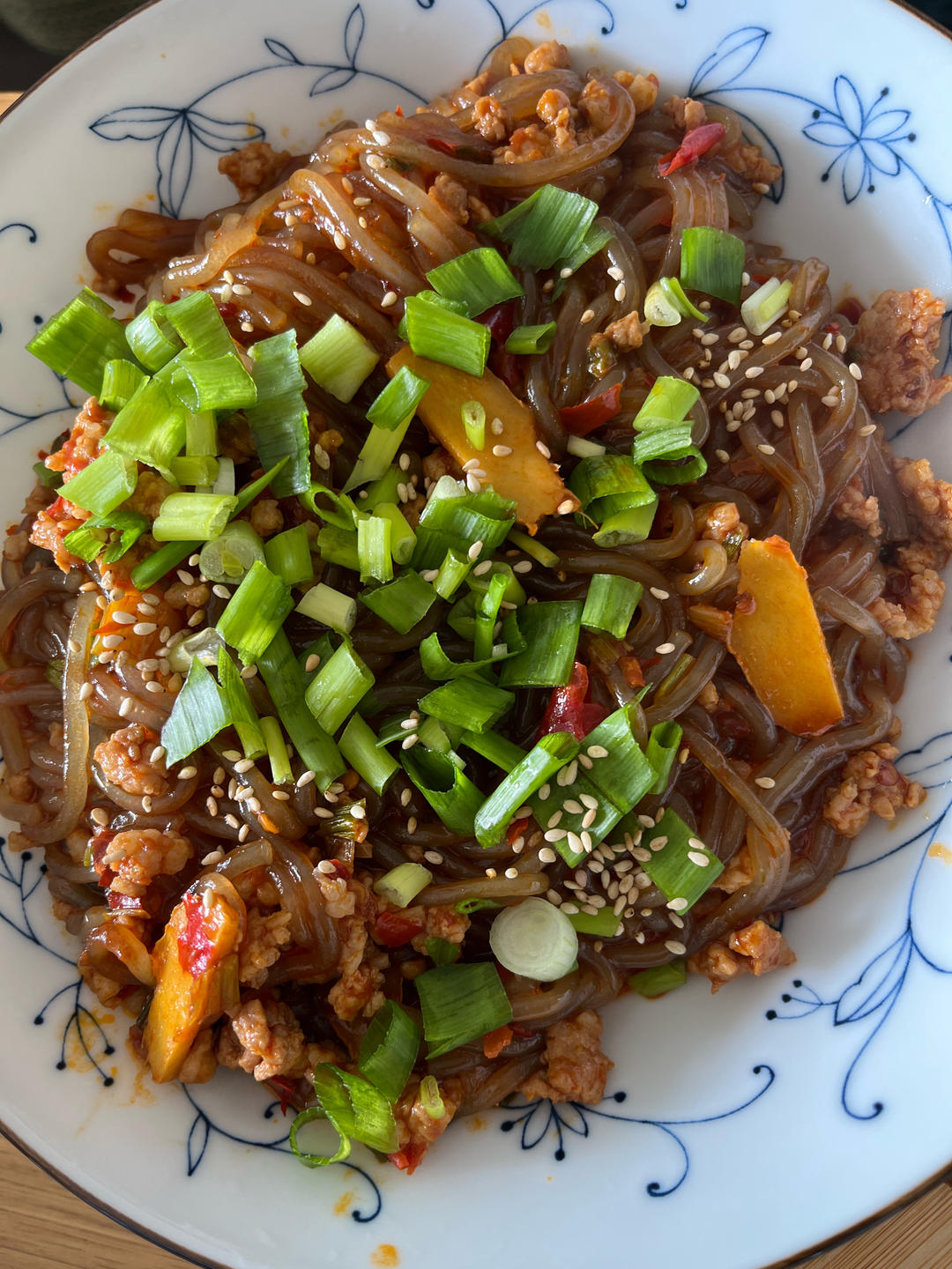 蚂蚁上树(肉末炒粉丝)超下饭‼️十分钟搞定