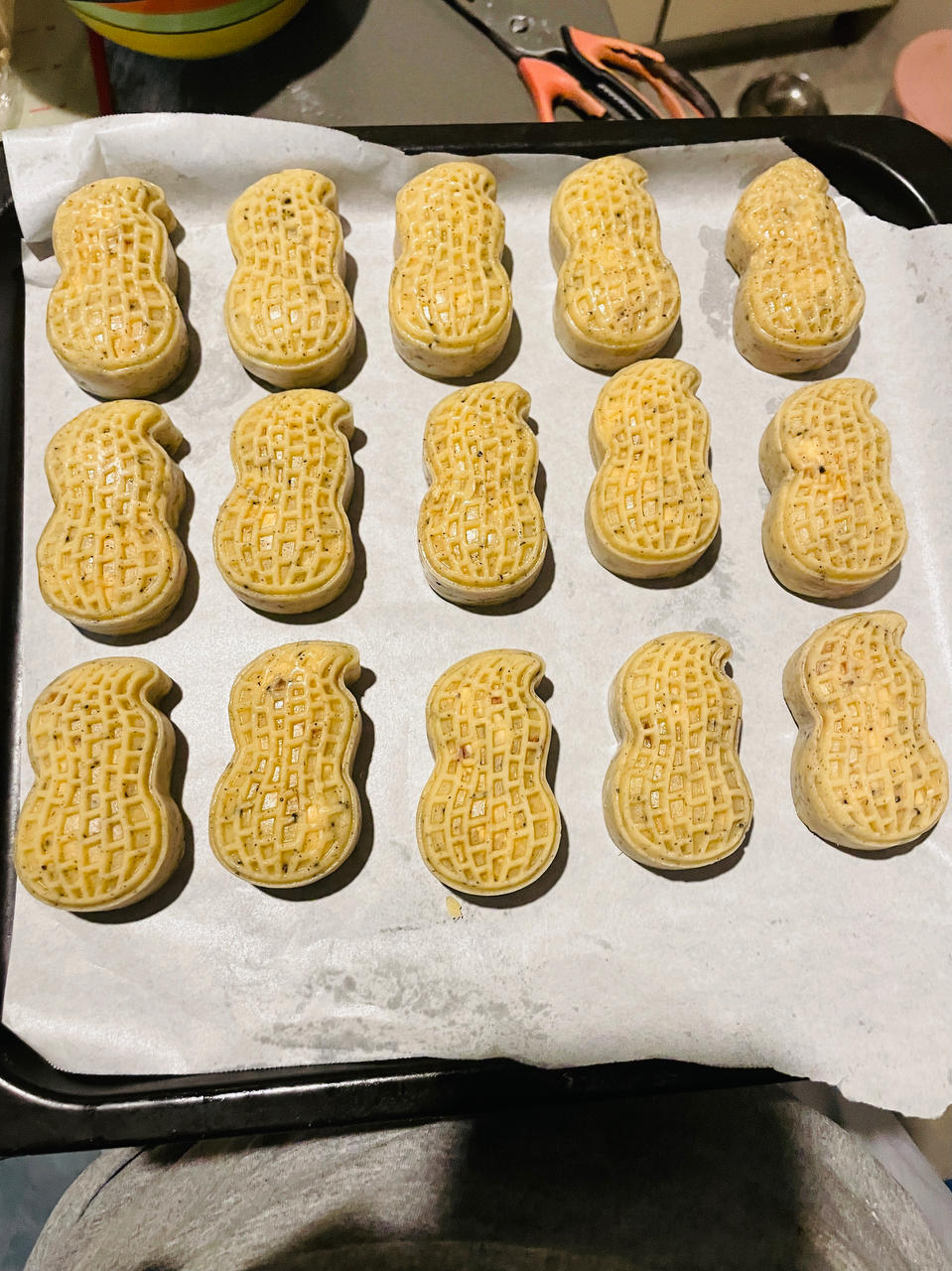 好事（柿）发（花）生🥜—广式伯爵红茶花生月饼