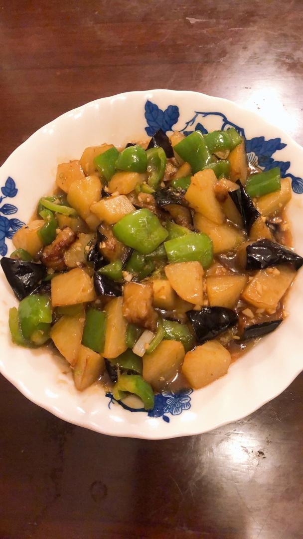 土豆烧茄子