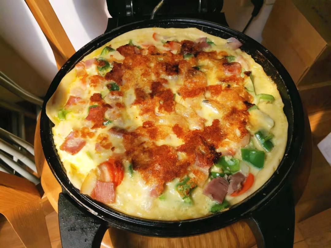 5分钟做出电饼铛版完美披萨