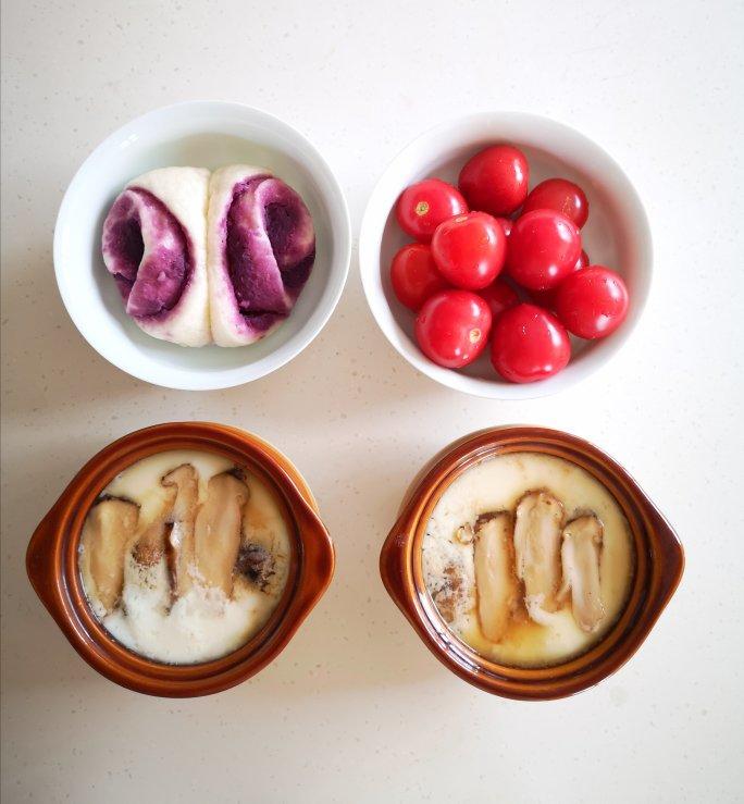 视频｜松茸干贝蒸蛋｜牛佤松茸食谱