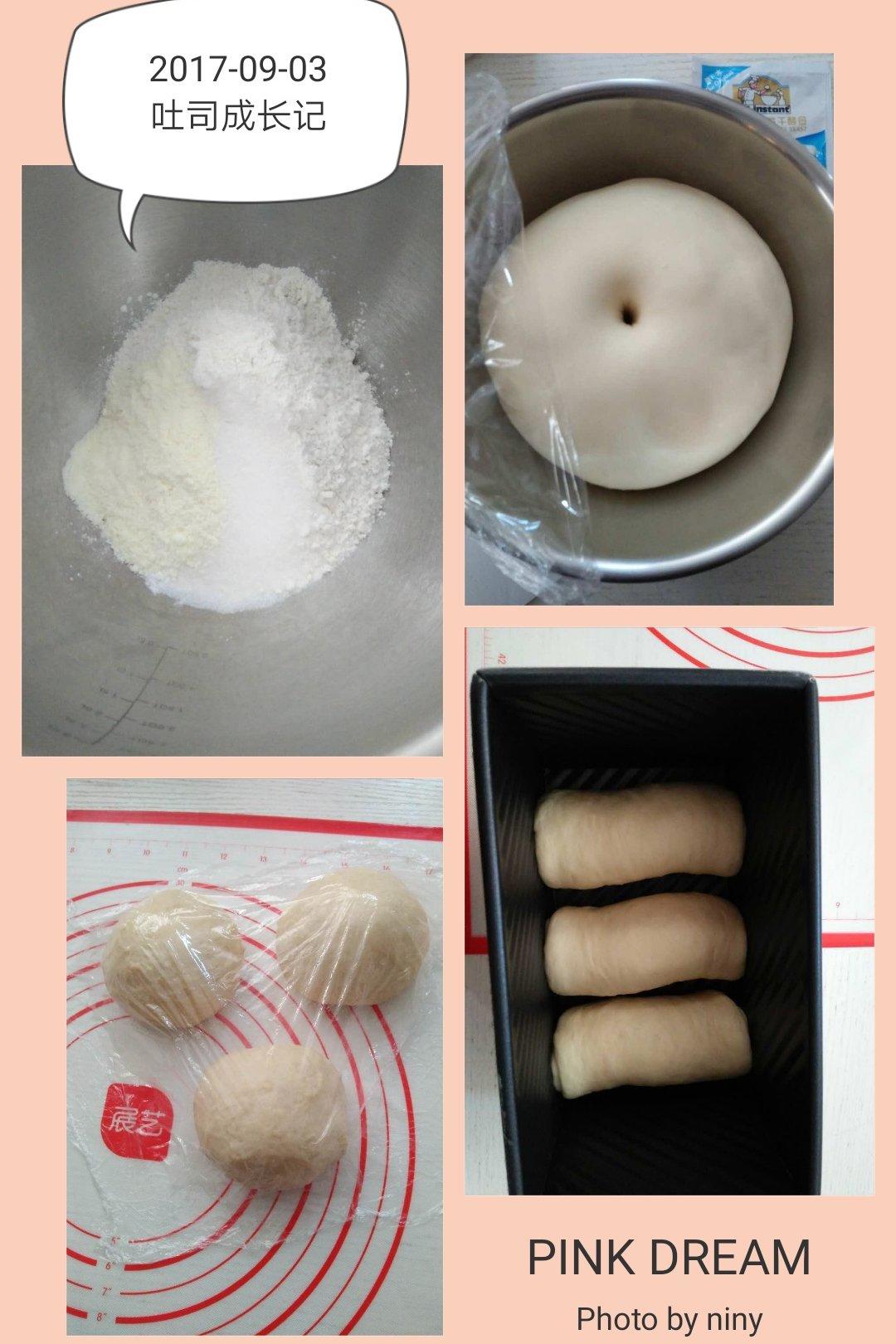 汤种法北海道牛奶小吐司