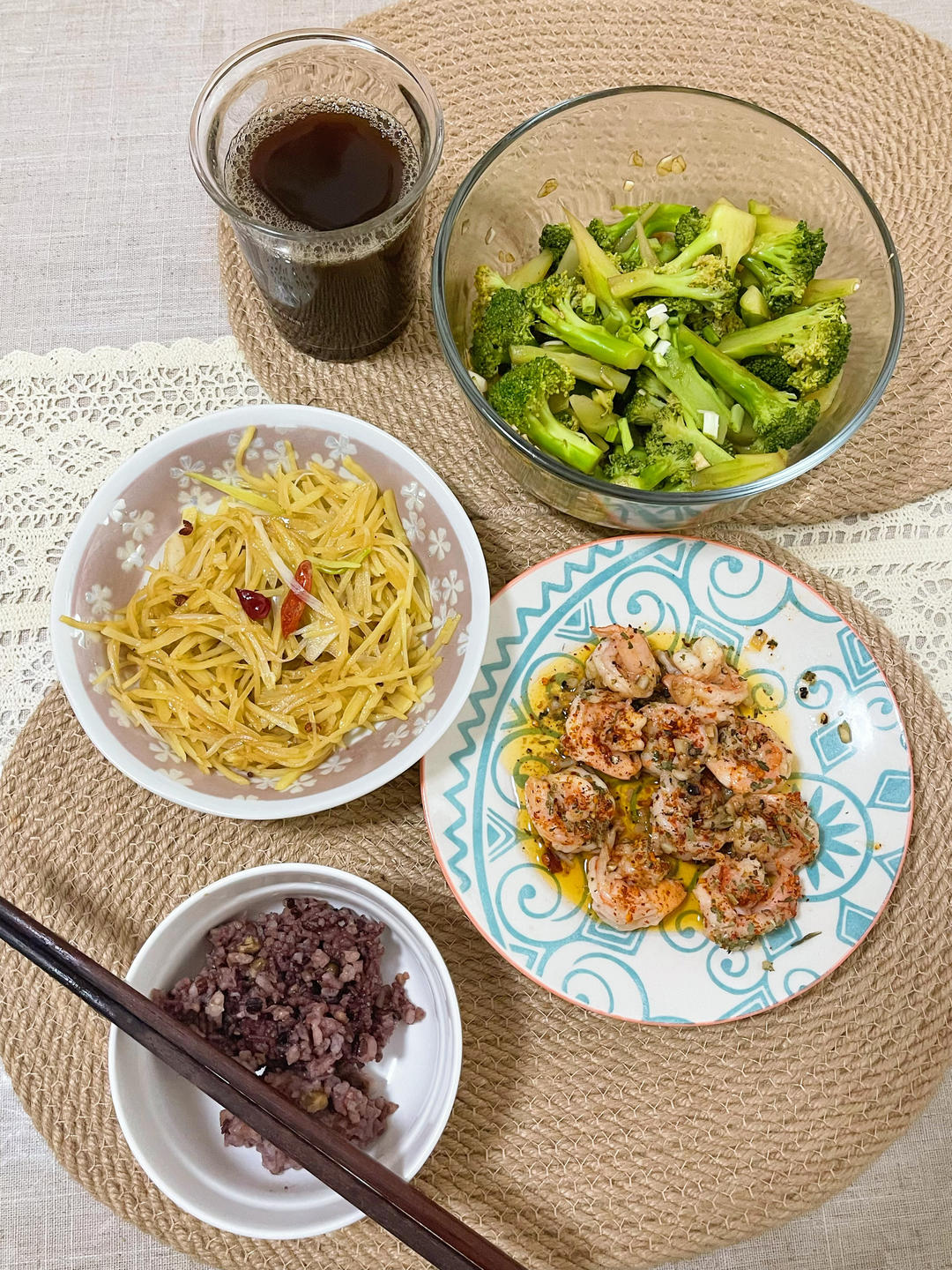 香煎黄油蒜香虾