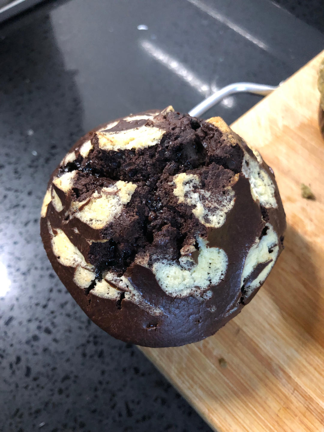 在家做巧克力蘑菇头麦芬蛋糕🍫