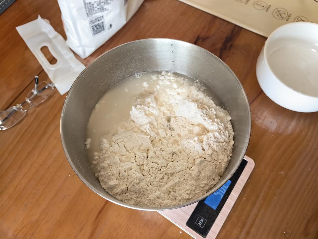 纯奶手撕吐司的做法 步骤1